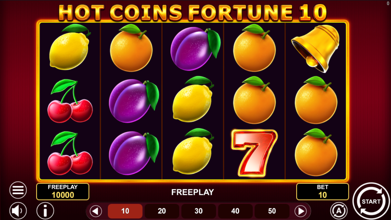 Hot Coins Fortune 10