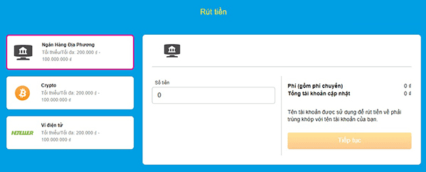 Gửi tiền Happy Luke cho mỗi người chơi