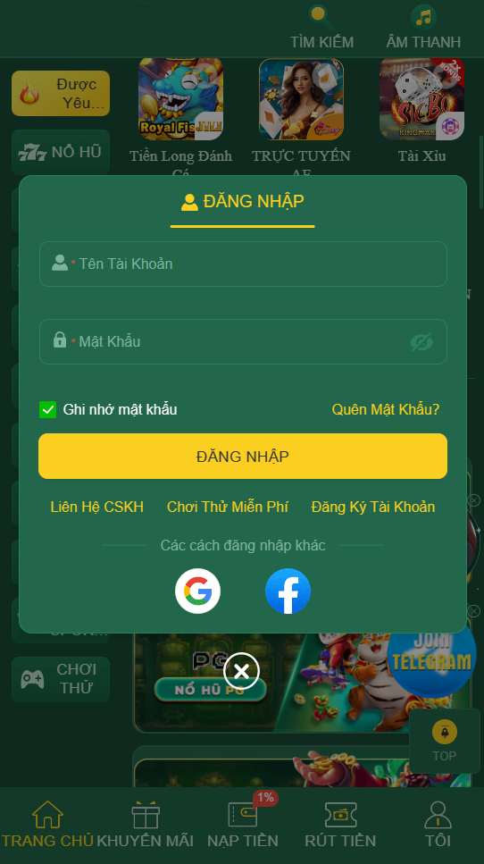 Đăng nhập đơn giản và trực quan vào tài khoản HB88 của bạn